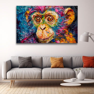 Funny Monkey Painting